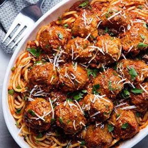 Spaghetti-Meat-Balls - L&W Family Restaurant