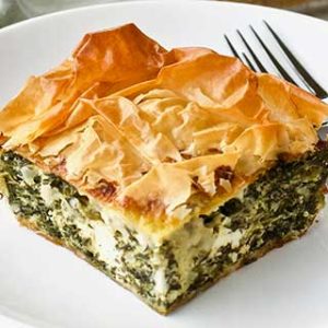 Spinach pie- L&W Family Restaurant